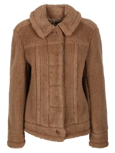 Max Mara Jacket In Brown