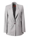 Max Mara Jacket In Gray