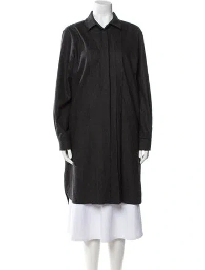 Pre-owned Max Mara Jacket In Gray