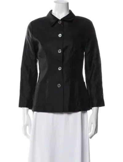 Pre-owned Max Mara Jacket In Gray