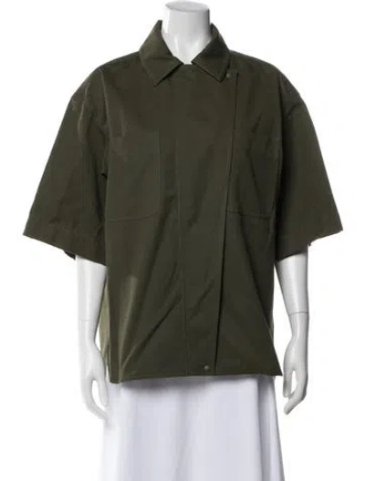 Pre-owned Max Mara Jacket In Green