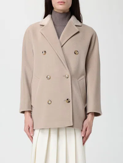 Max Mara Jacket  Woman Color Beige In Neutral