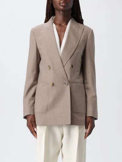 Max Mara Jacket  Woman Color Beige In Neutral