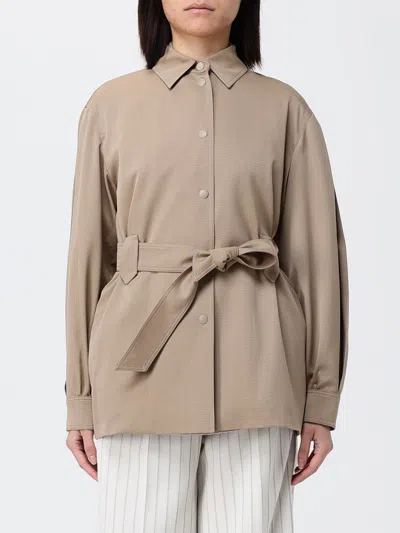 Max Mara Jacket Woman  In Neutral