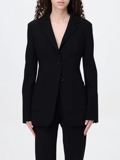 MAX MARA BLAZER MAX MARA WOMAN COLOR BLACK,G81186002