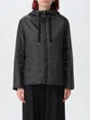 Max Mara Greenh Coated Canvas Rain Jacket In Schwarz