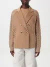 Max Mara Jacket  Woman Color Camel In 驼色