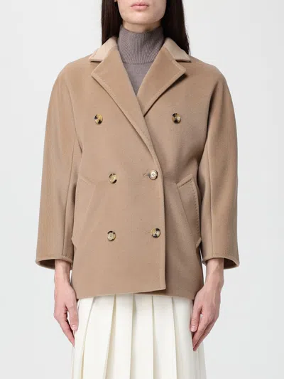 Max Mara Jacket  Woman Color Camel In Brown