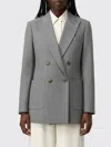 Max Mara Jacket  Woman Color Grey In Gray