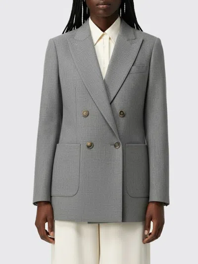 Max Mara Jacket  Woman Color Grey In Gray