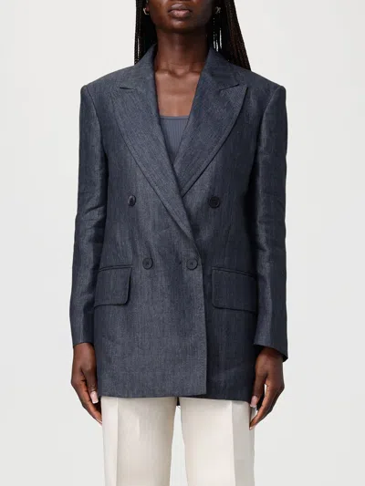 Max Mara Jacket Woman  In Gray