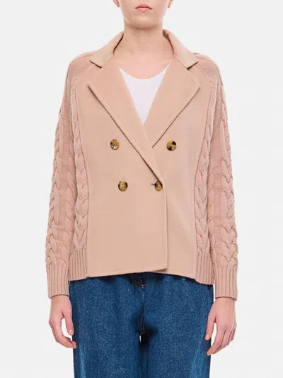 Max Mara Jacket  Woman Color Pink In Nude