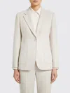 Max Mara Utilita Virgin Wool Blazer In White