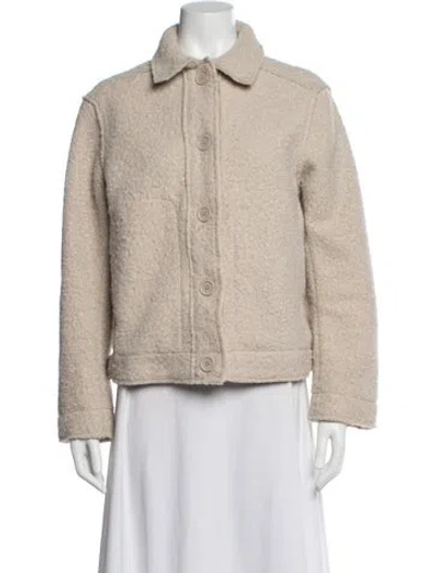 Pre-owned Max Mara Jacket In Neutral