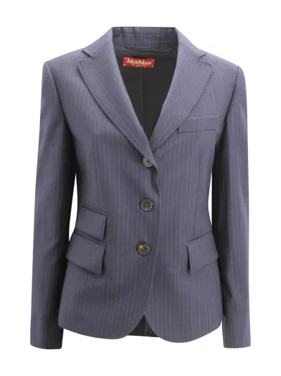 Max Mara Jacket In Purple