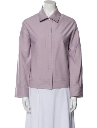 Pre-owned Max Mara Jacket In Purple
