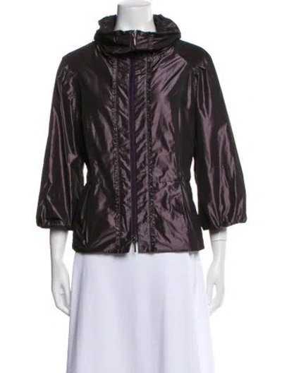 Pre-owned Max Mara Jacket In Purple