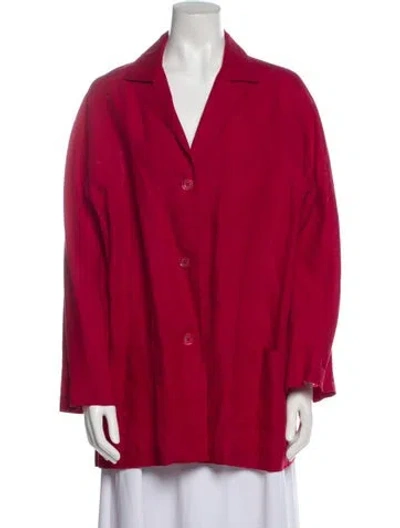 Pre-owned Max Mara Jacket In Red