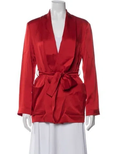 Pre-owned Max Mara Jacket In Red