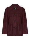 Max Mara Jacket In Red