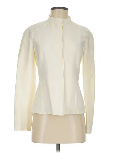 Pre-owned Max Mara Jacket In White