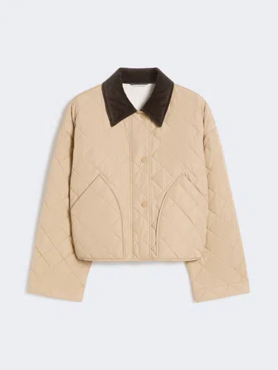 Max Mara Jacket Woman Beige In Other