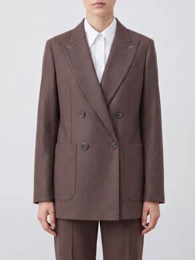 Max Mara Jacket Woman Color Brown