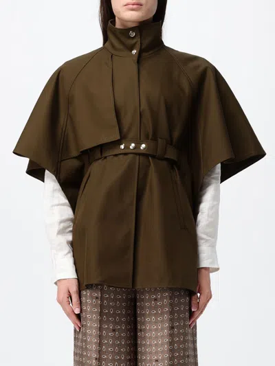 Max Mara Jacket Woman Color Kaki In Green