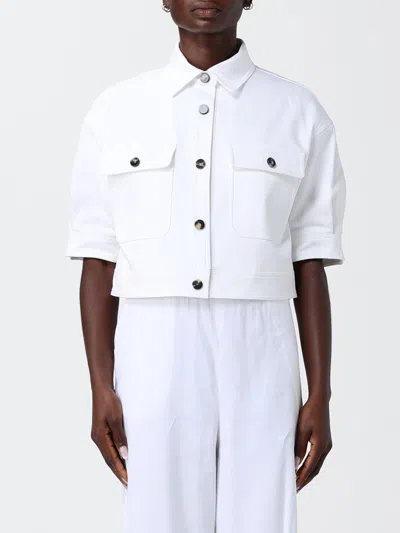 Max Mara Jacket Woman  In White