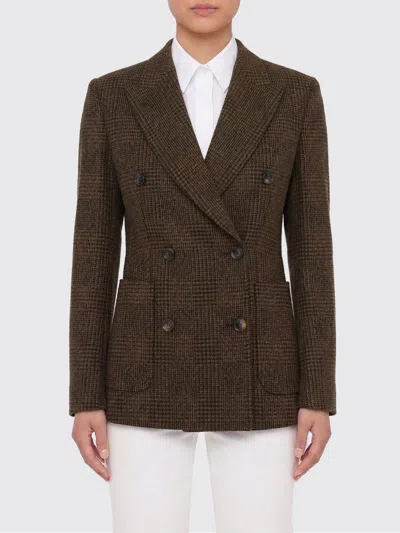 Max Mara ジャケット  レディース カラー ダーク In Brown