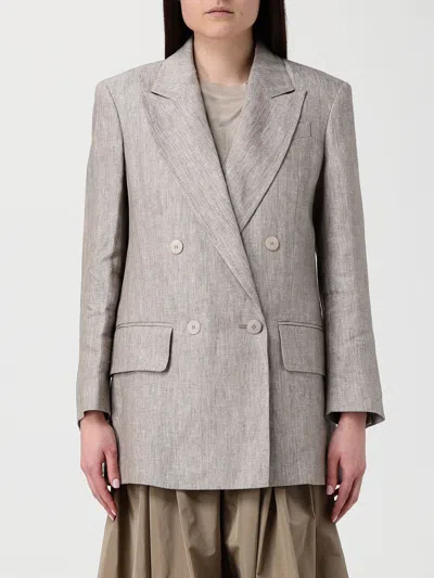 Max Mara Jacket  Woman Color Grey 1 In Gray