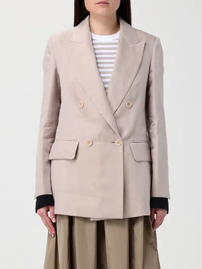 Max Mara Jacket  Woman Color Brown In Pink