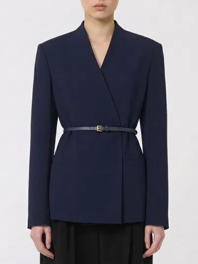 Max Mara Jacket Woman  Studio In Blue
