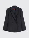 Max Mara Jacket Woman  Studio In Blue