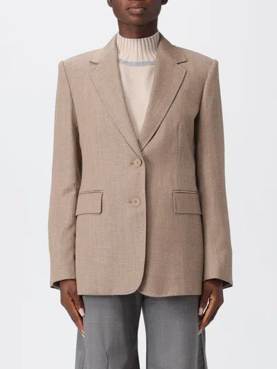 Max Mara Jacket Woman  Studio In Gold