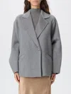 Max Mara Jacket Woman  Studio In Gray