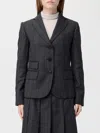 Max Mara Jacket Woman  Studio In Gray