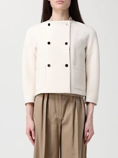Max Mara Jacket Woman  Studio In White
