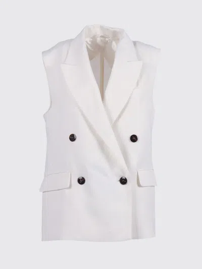 Max Mara Jacket Woman  Studio In White