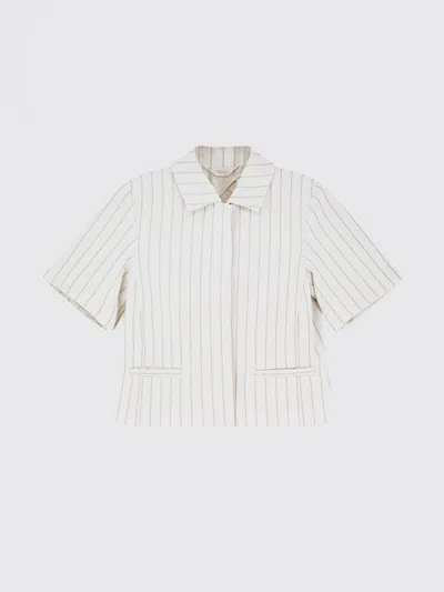 Max Mara Jacket Woman  In White