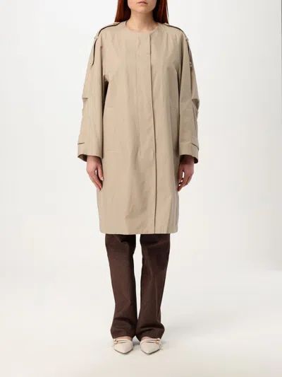 Max Mara Jacket Woman Sand In Neutral