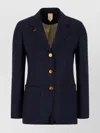 MAX MARA JACKET WOOL BLEND BUTTON DETAILING