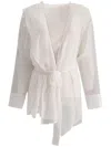 Max Mara Hooded Chiffon Jacket