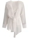 Max Mara Hooded Chiffon Jacket