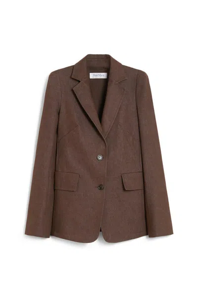 Max Mara Jackets In Brown
