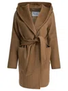 Max Mara Camel Robe Coat Jackets And Coats Brown In Brown