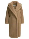 Max Mara Teddy Bear Icon Alpaca Wool Coat In Neutral