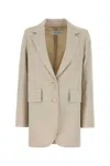 Max Mara Jackets And Vests In Neutral