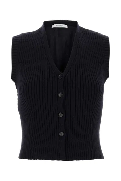 Max Mara Jackets And Vests In Blue