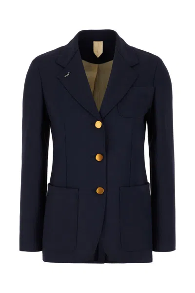 Max Mara Jackets & Vests In Blue Marine